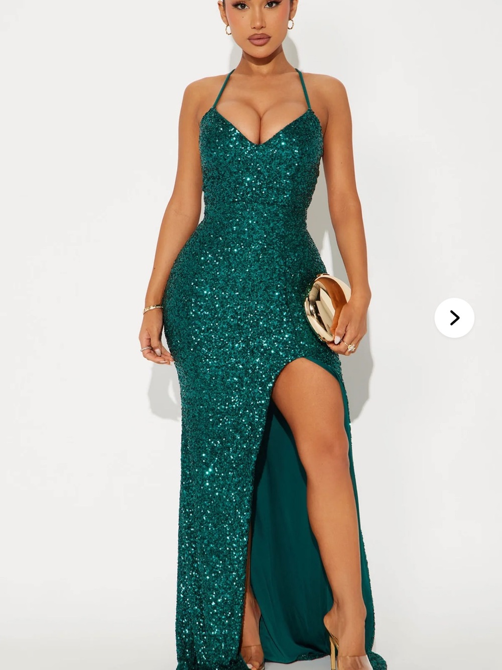 Katie Sequin Gown - Hunter Fashion Nova